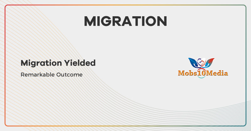 Mobs10media: Using Offer18 after the migration has yielded Remarkable Outcome